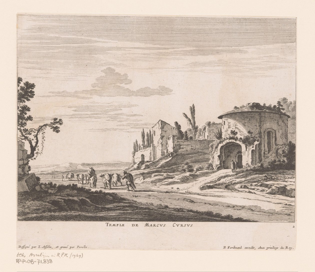 Temple de Marcus Cursus - Nicolas Perelle
