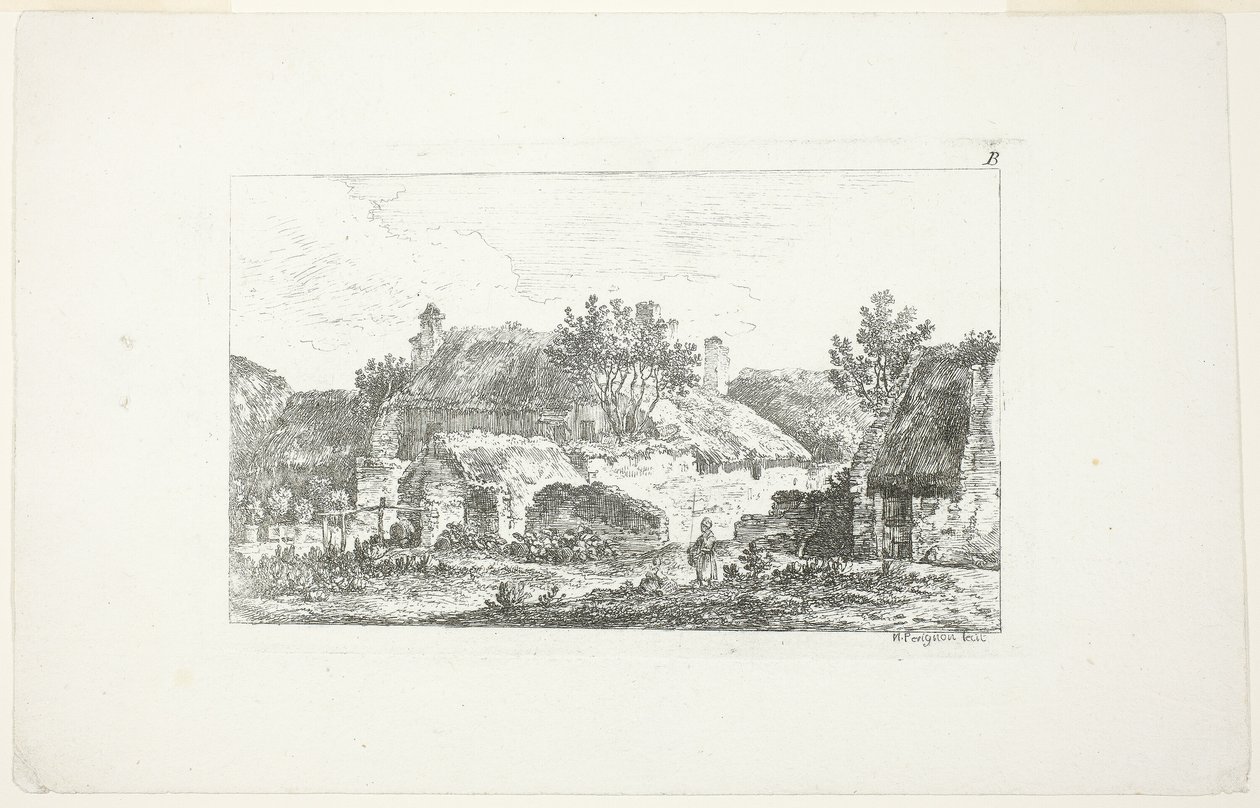 Landscape, from Deuxieme Cahier de Paysage - Nicolas Perignon