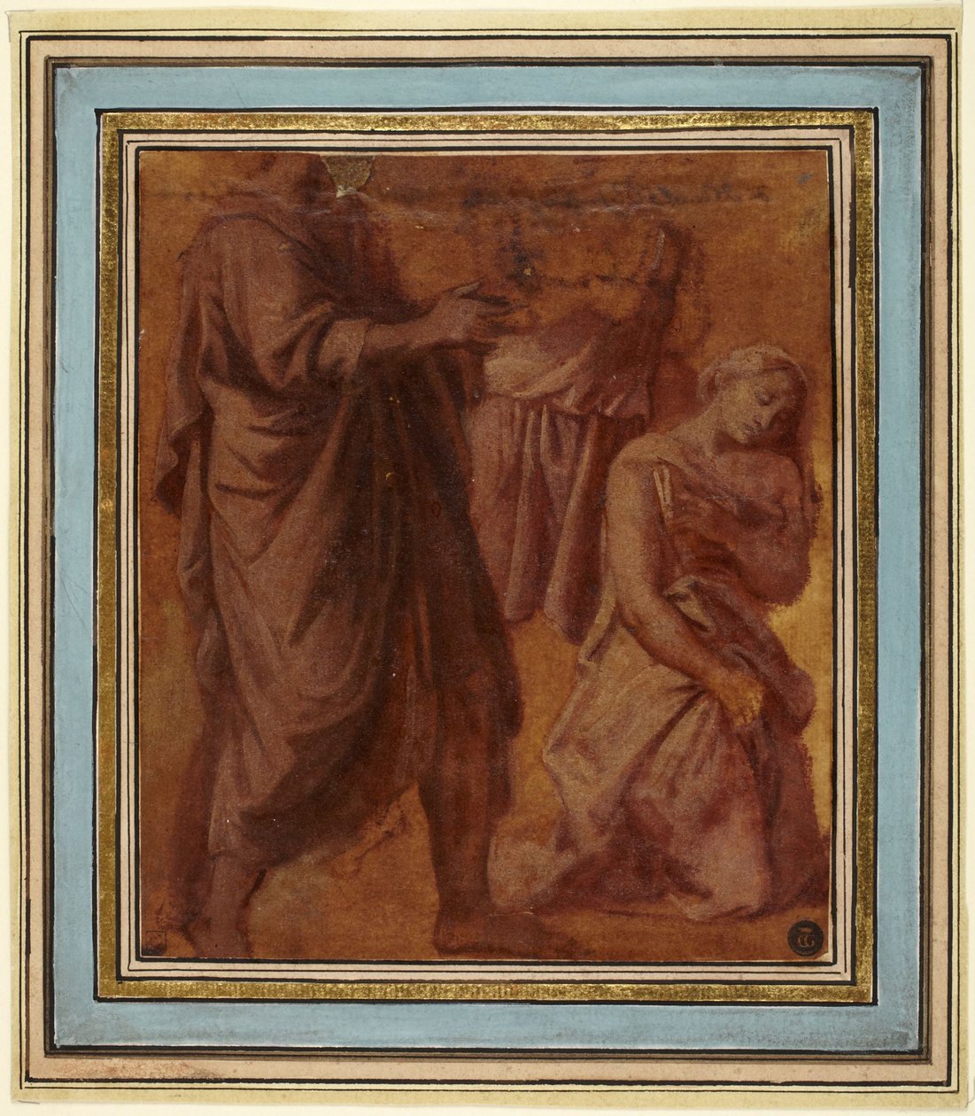 Christus und die Ehebrecherin - Nicolas Poussin