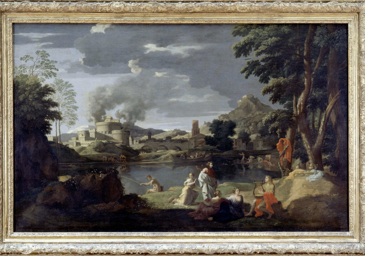 Orphée et Eurydice de Poussin, Musée du Louvre - Nicolas Poussin