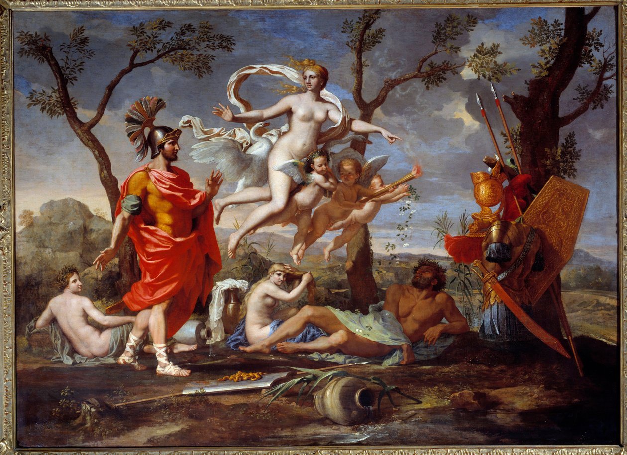 Vénus armant Énée - Nicolas Poussin