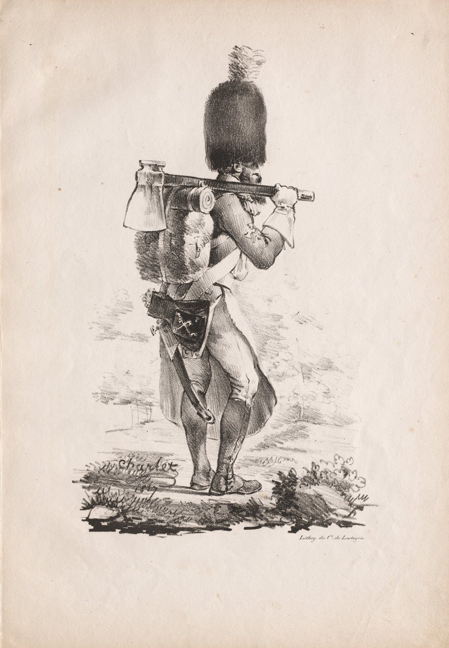 Costumes militaires : Sapeur d