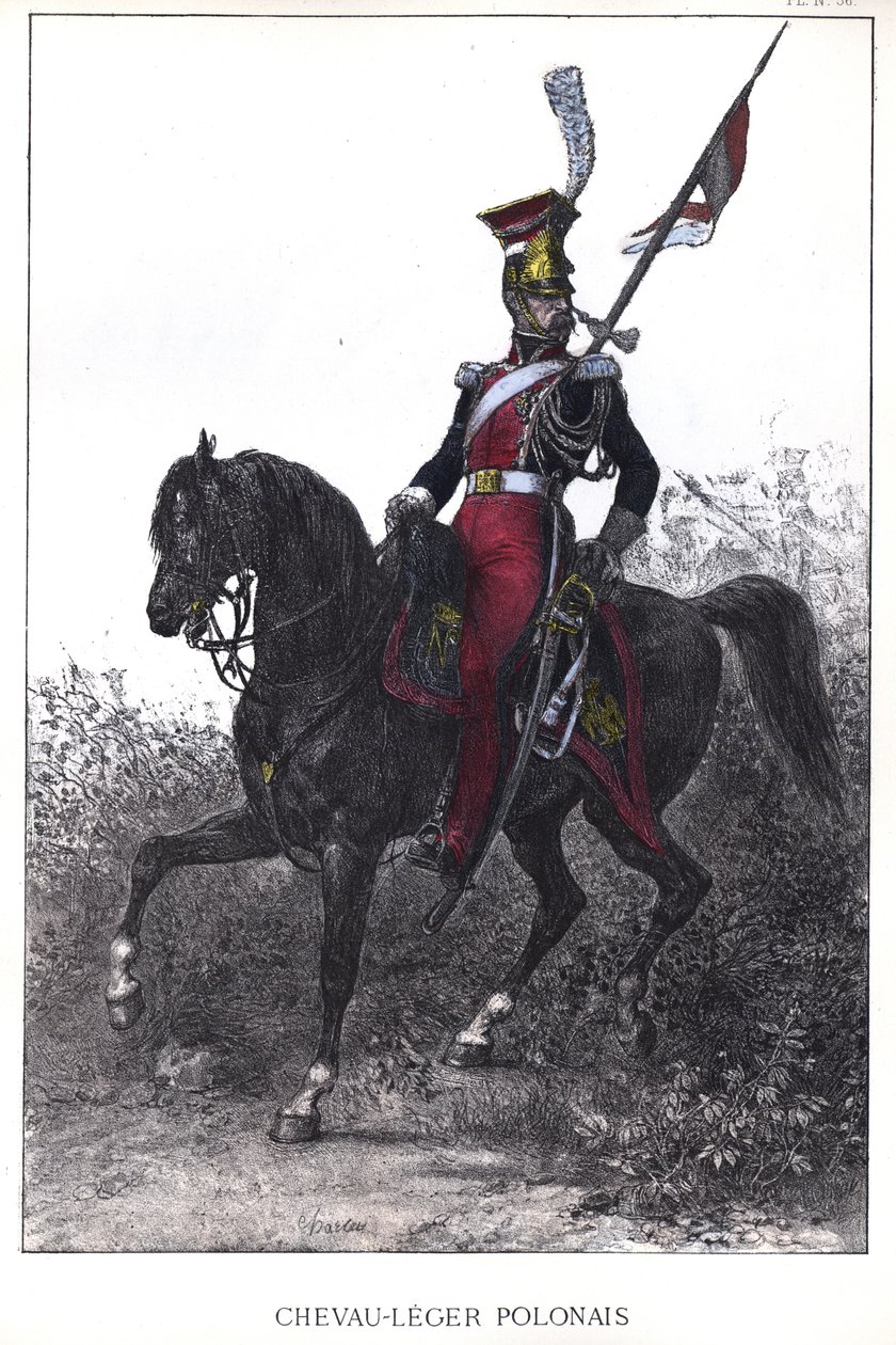 Lancier polonais de la Garde impériale - Nicolas Toussaint Charlet