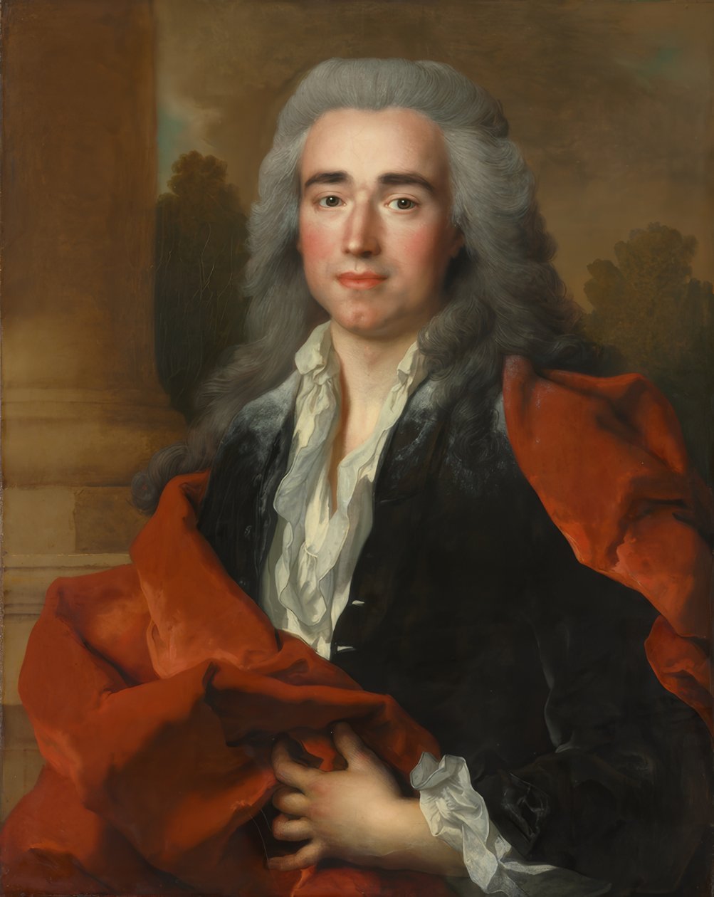 Portrait of Anne Louis Goislard de Montsabert, Comte de Richbourg-le-Toureil - Nicolas de Largillière