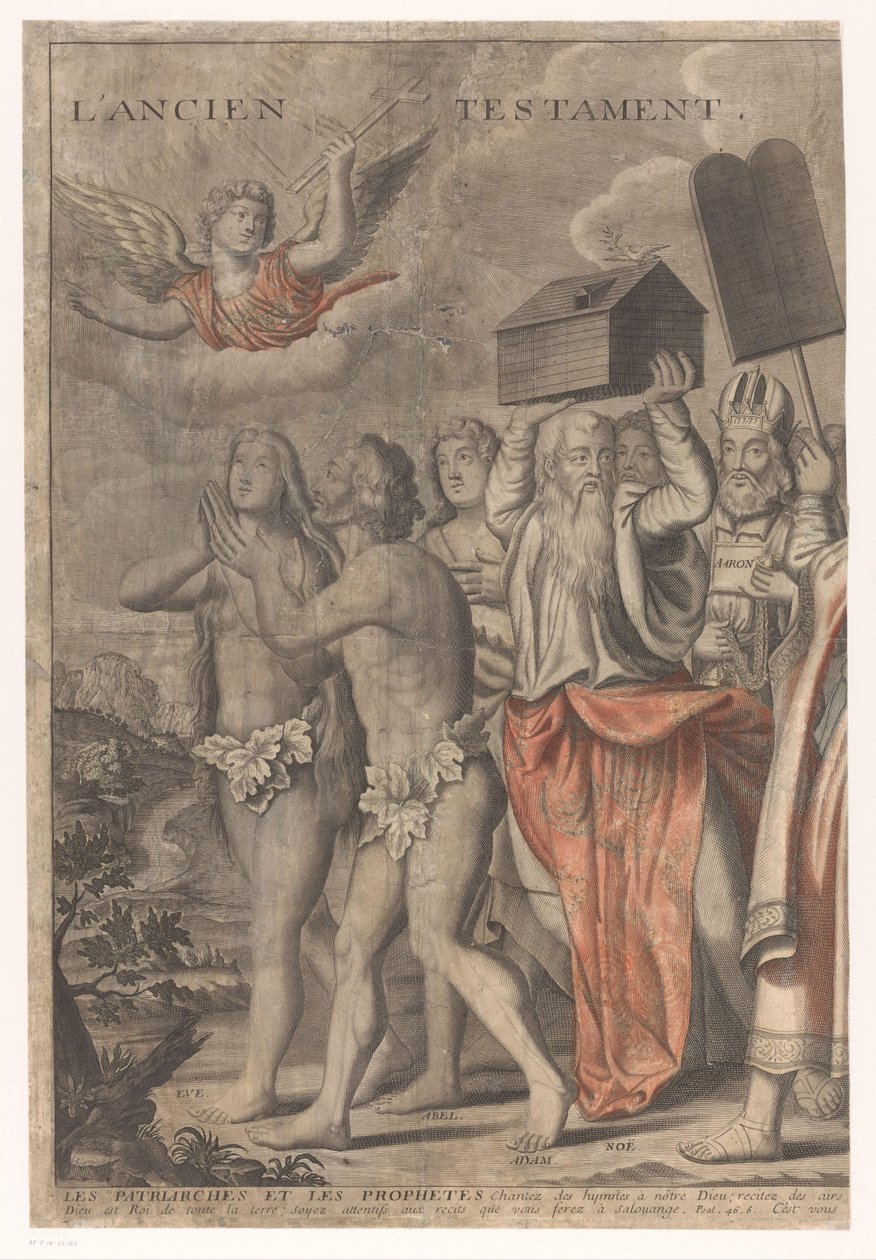 Triomphe du Christ avec des figures de l