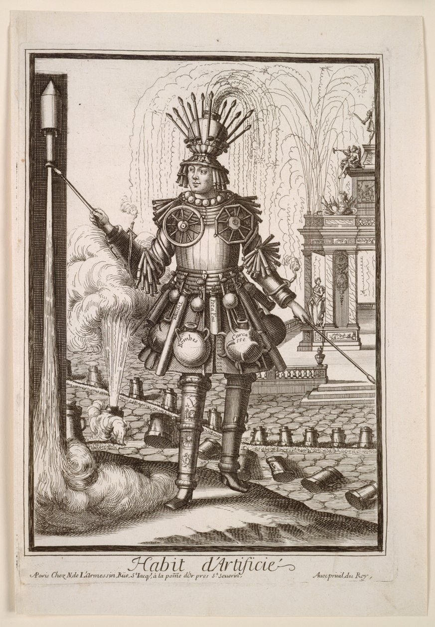 Costumes fantaisistes : Costume du fabricant de feux d