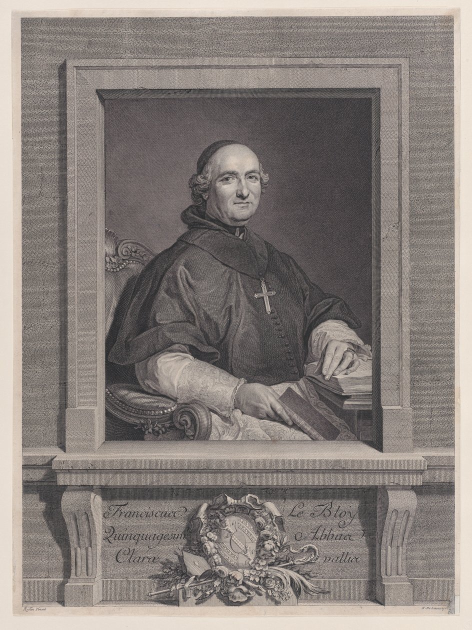 Portrait de François Le Bloy, 1760-92 - Nicolas de Launay