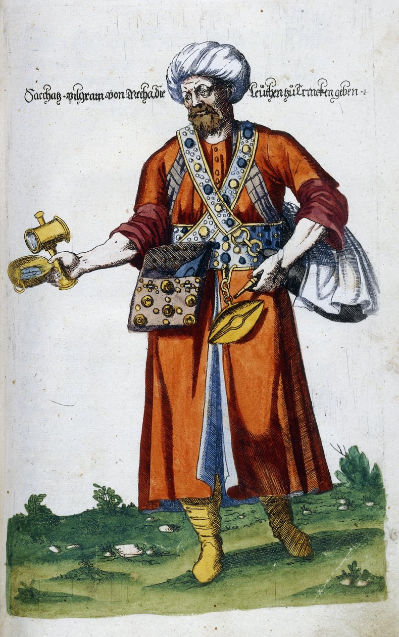 Premiers travaux européens sur le costume oriental, 1572 - Nicolas de Nicolay