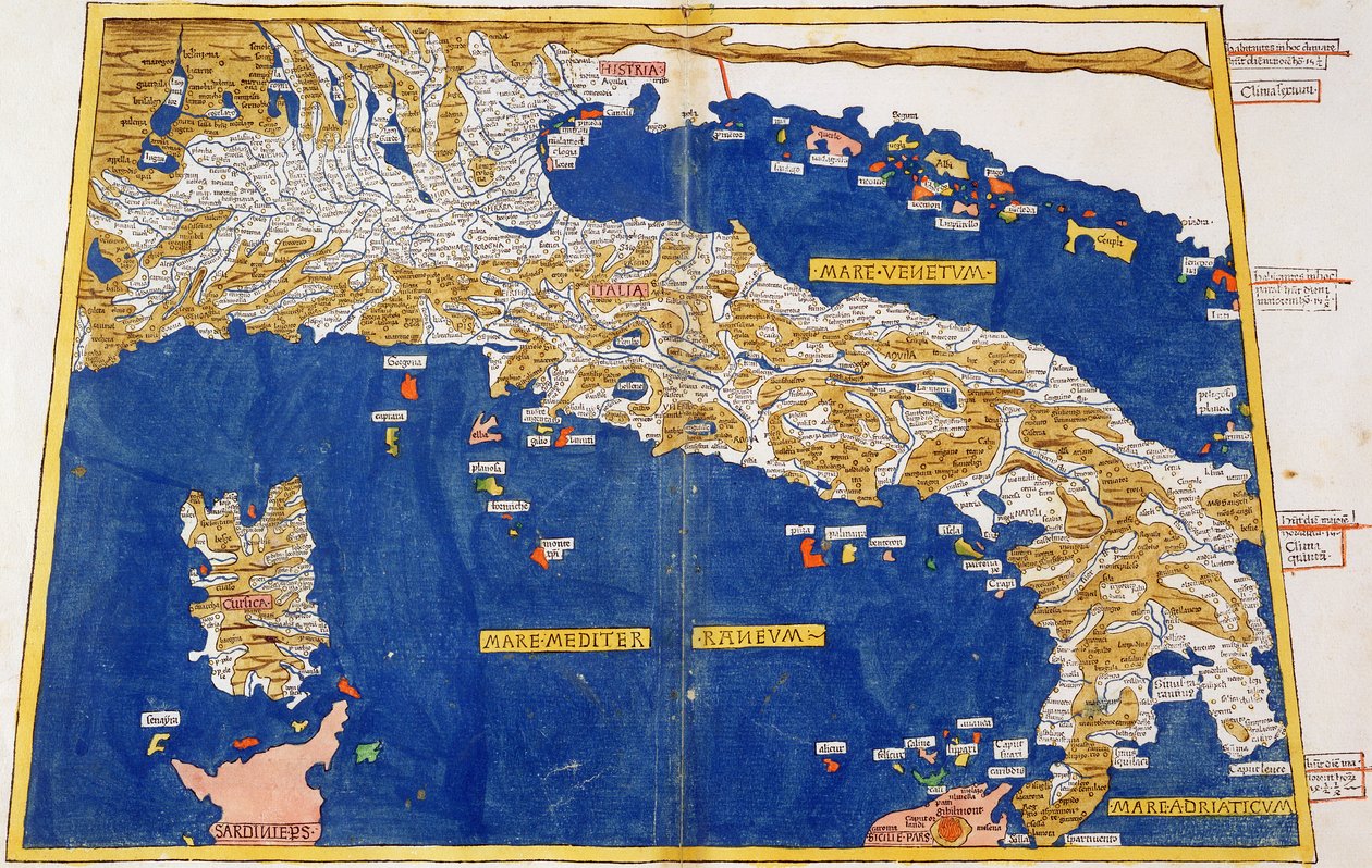 Carte ptolémaïque de l