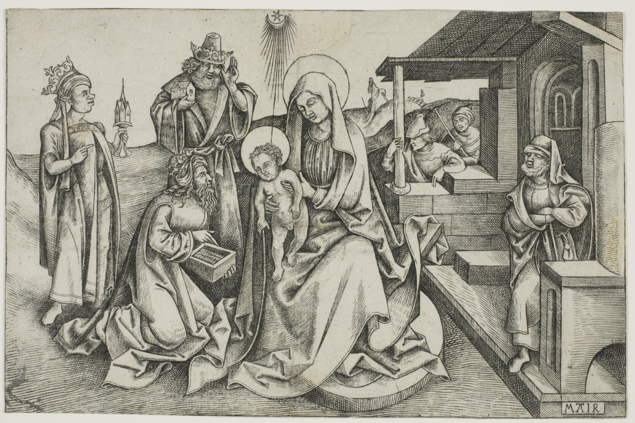 Adoration des Mages - Nicolaus Alexander Mair von Landshut