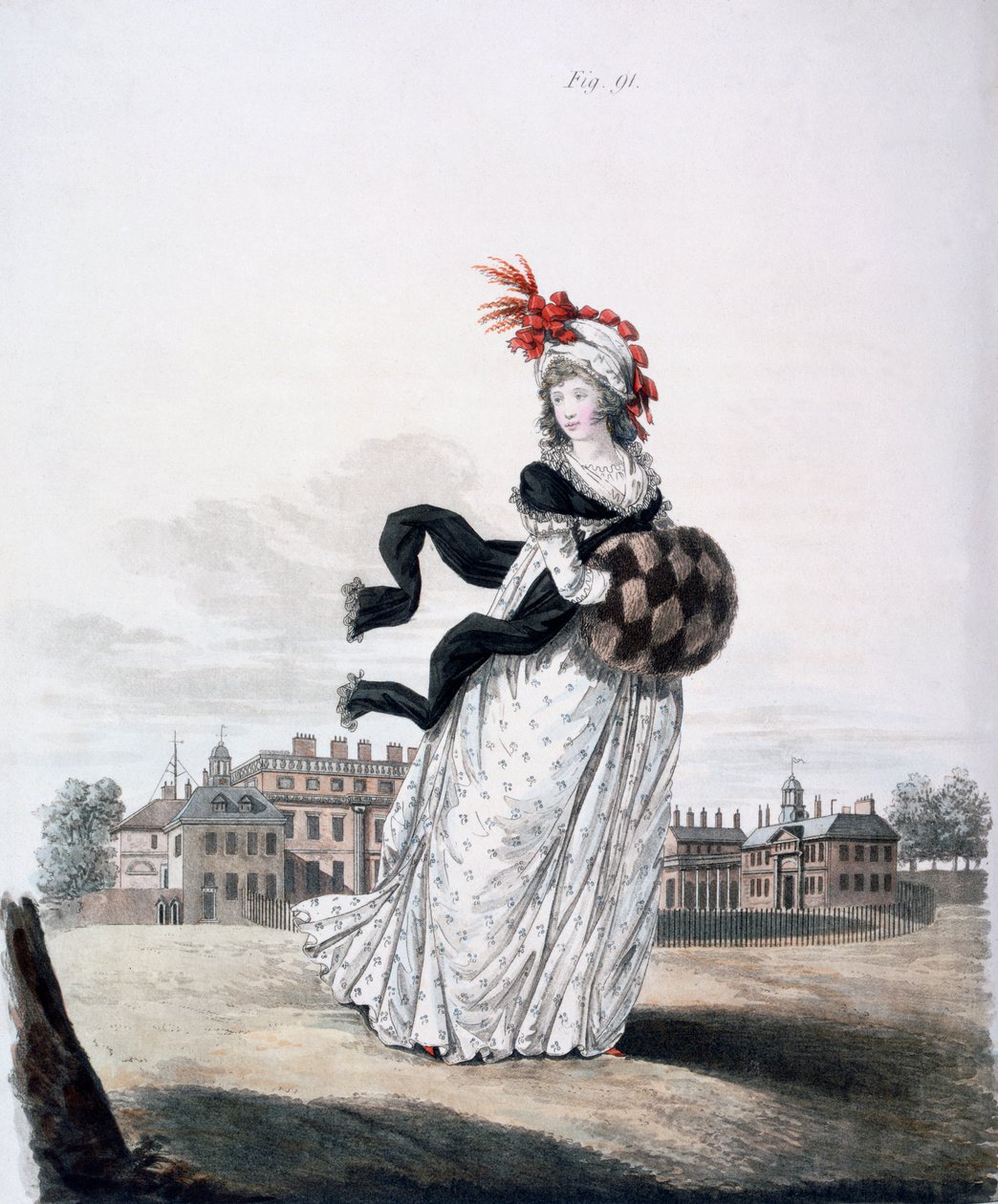 Robe du matin, fig. 91 de 