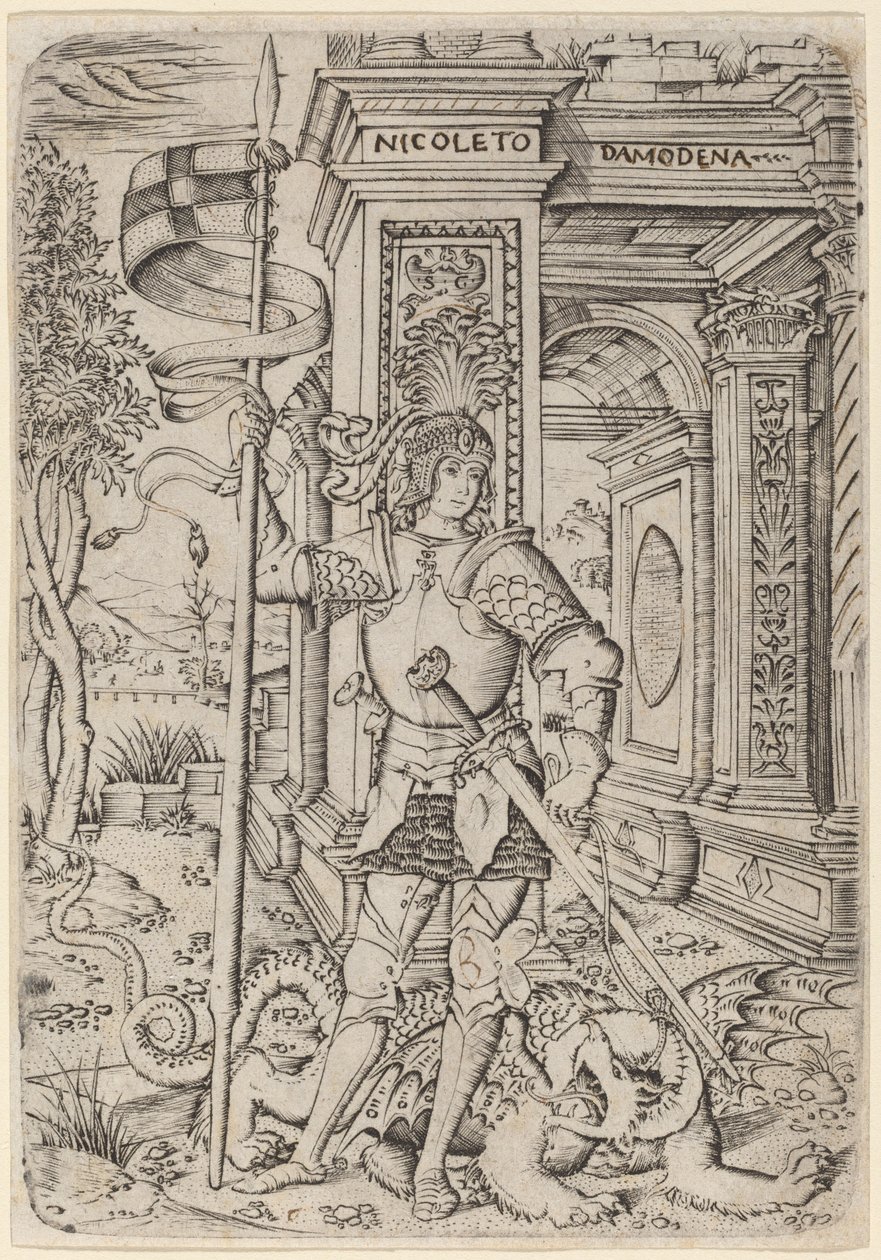 Saint Georges - Nicoletto da Modena