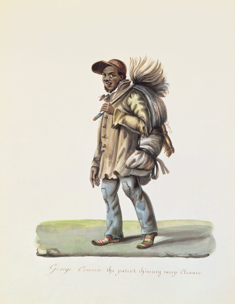 George Cousin, le nettoyeur de cheminées breveté - Nicolino Calyo