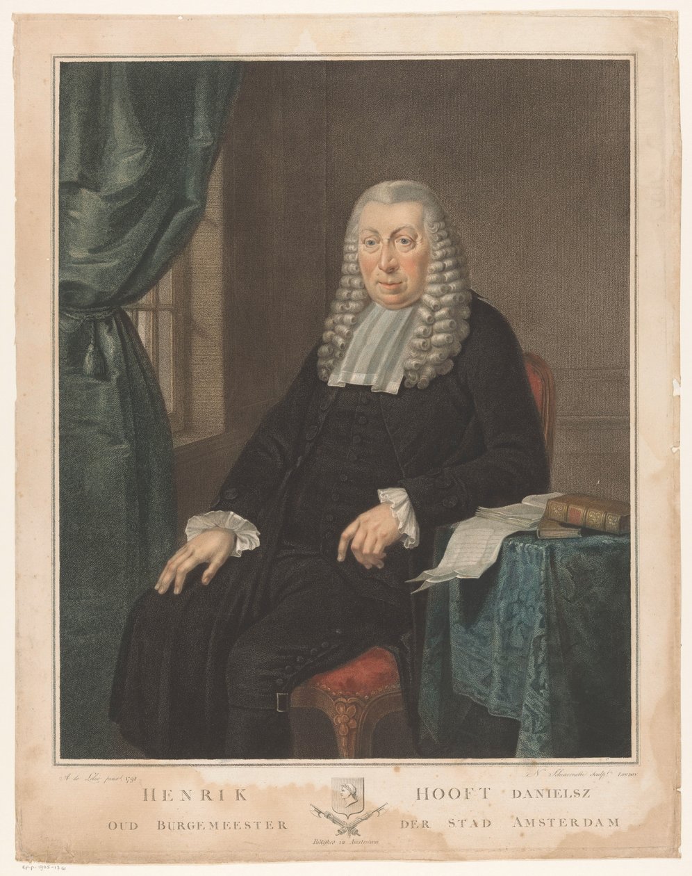 Portrait de Hendrik Danielsz. Hooft, maire d