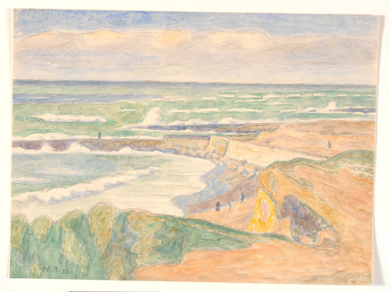 Falaises à Bovbjerg - Niels Jakob Jakobsen Bjerre