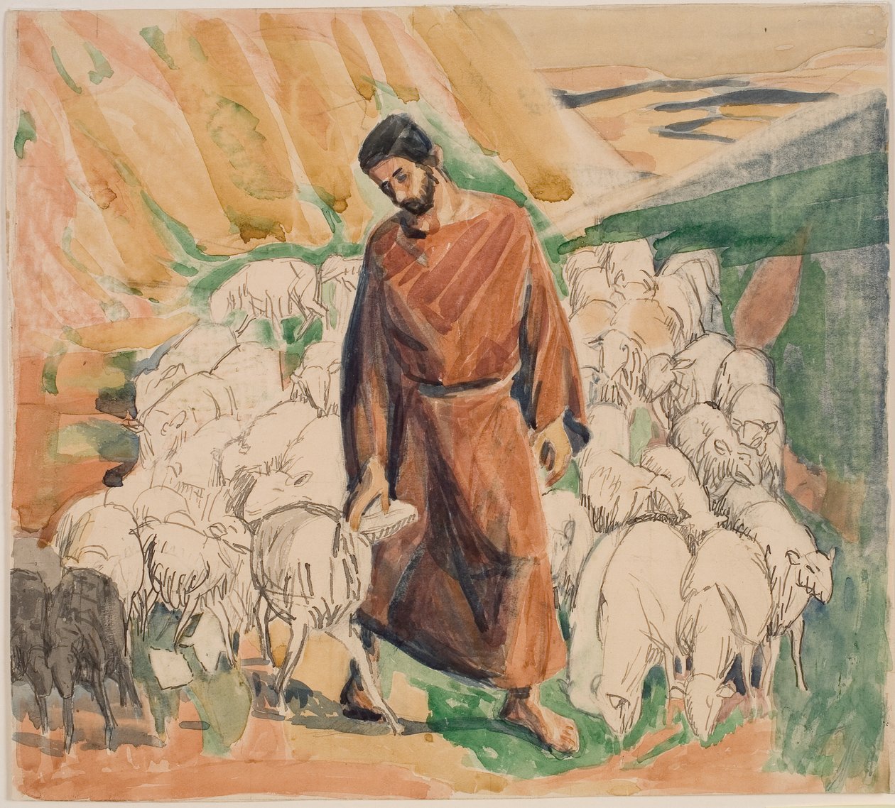 Le bon berger - Niels Larsen Stevns
