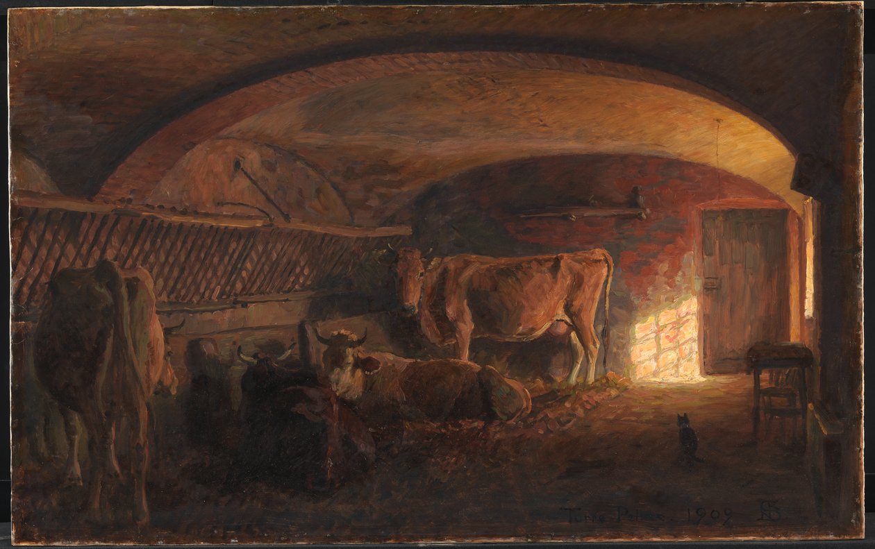 Étable italienne - Niels Skovgaard