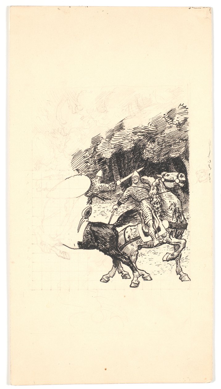 Le duel de Roland et Olivier - Niels Skovgaard