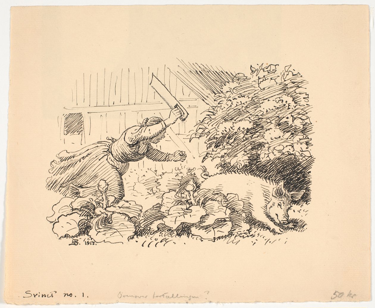 Le cochon - Niels Skovgaard