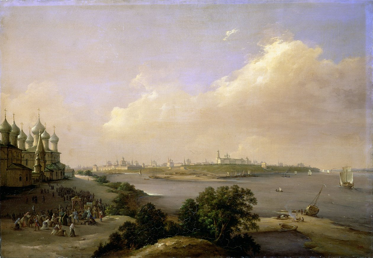 Vue de Yaroslavl, Russie, 1860 - Nikanor Grigor