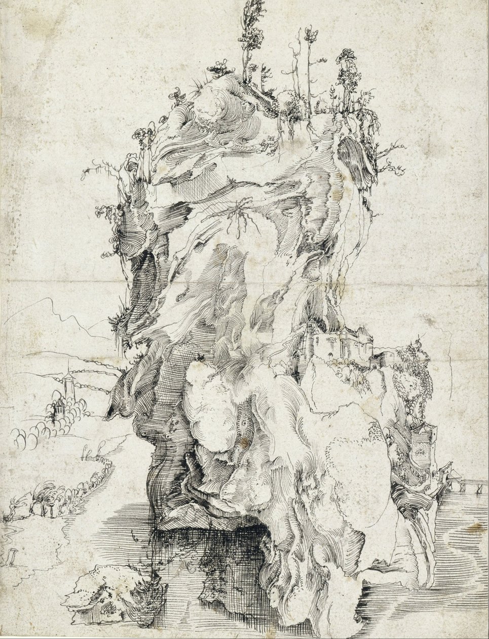 Île rocheuse - Niklaus Manuel