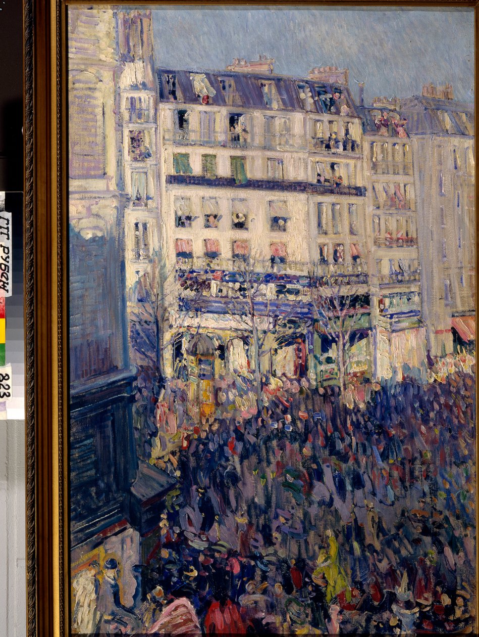 Mardi gras à Paris - Nikolai Alexandrovich Tarkhoff