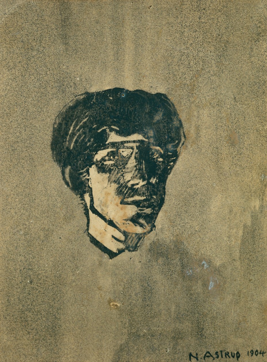 Petit autoportrait - Nikolai Astrup