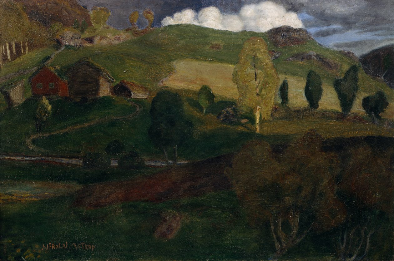 Soirée de printemps - Nikolai Astrup