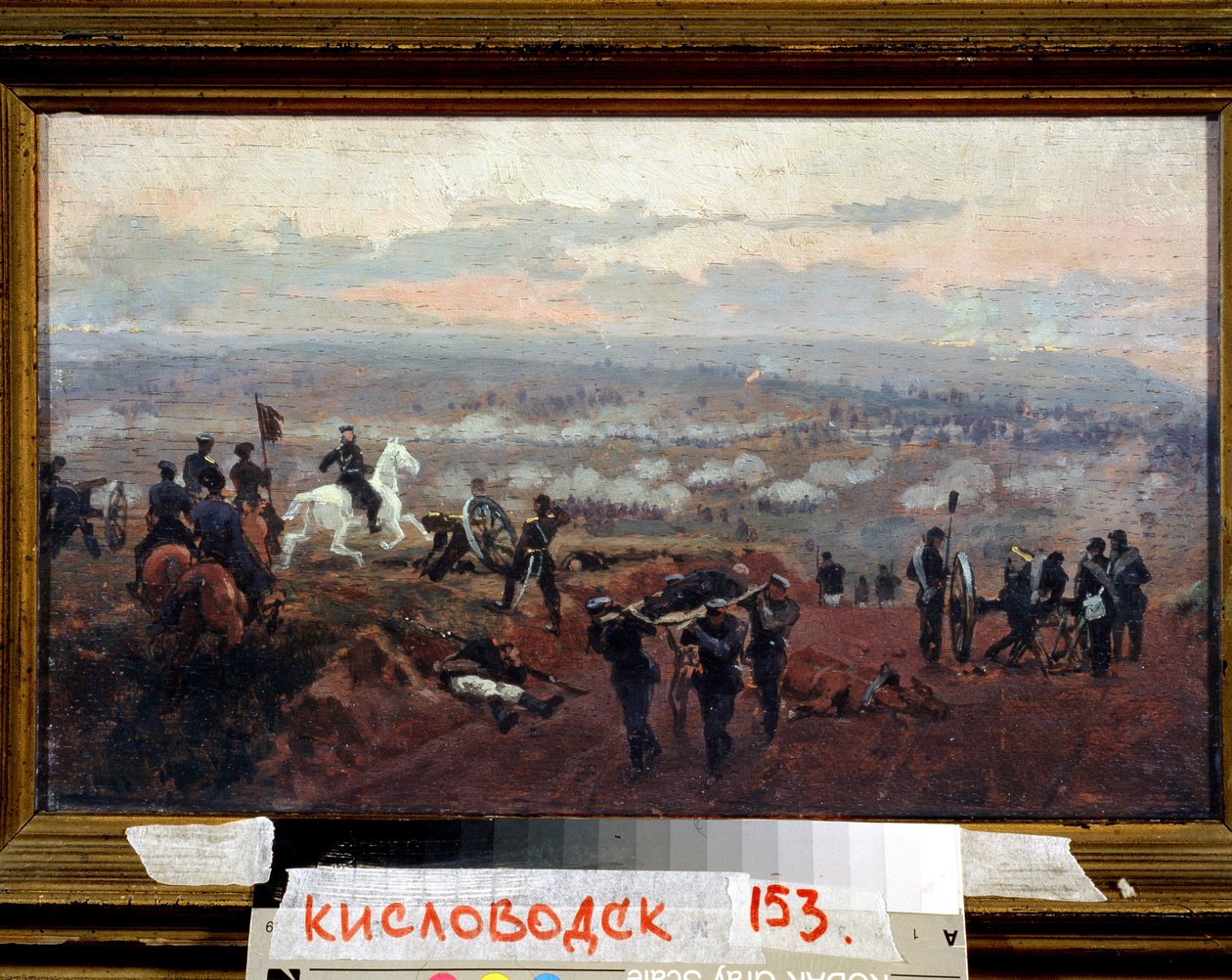 Attaque sur les monts Verts - Épisode de la guerre de Crimée (1853-1856) - Nikolai Dmitrievich Dmitriev Orenburgsky