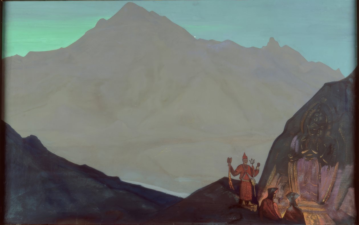 Chenresig, Tibet occidental - Nikolai Konstantinowitsch Roerich
