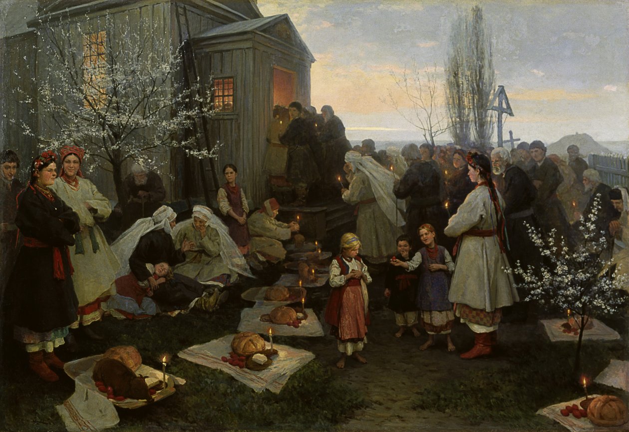 Matines de Pâques en Ukraine - Nikolai Pimonenko