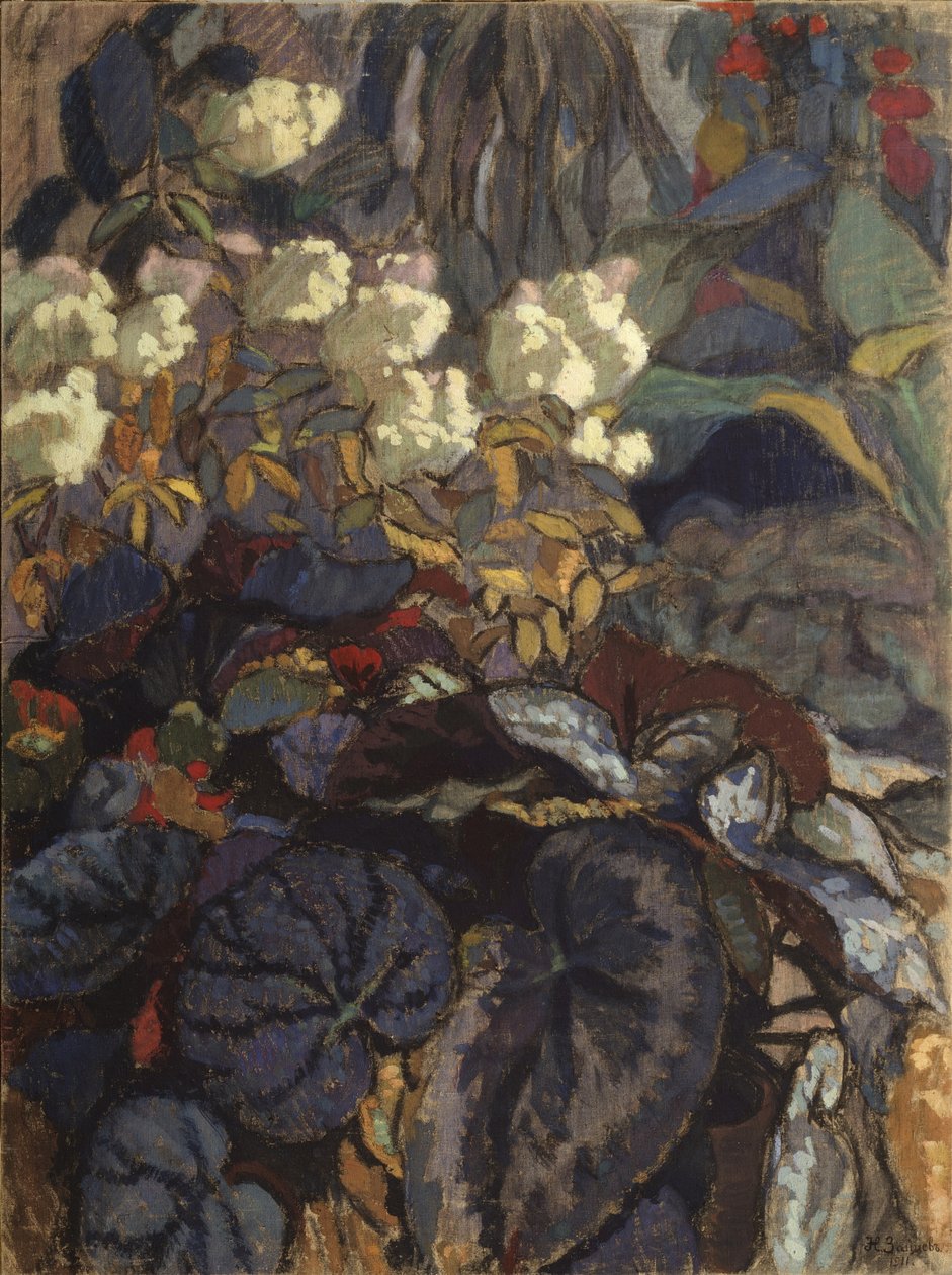 Fleurs, 1911 - Nikolai Semyonovich Zaytsev