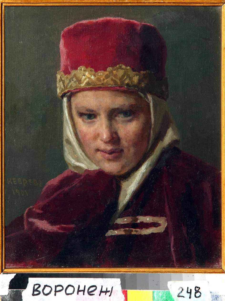 Femme Boyard - Nikolai Vasilievich Nevrev