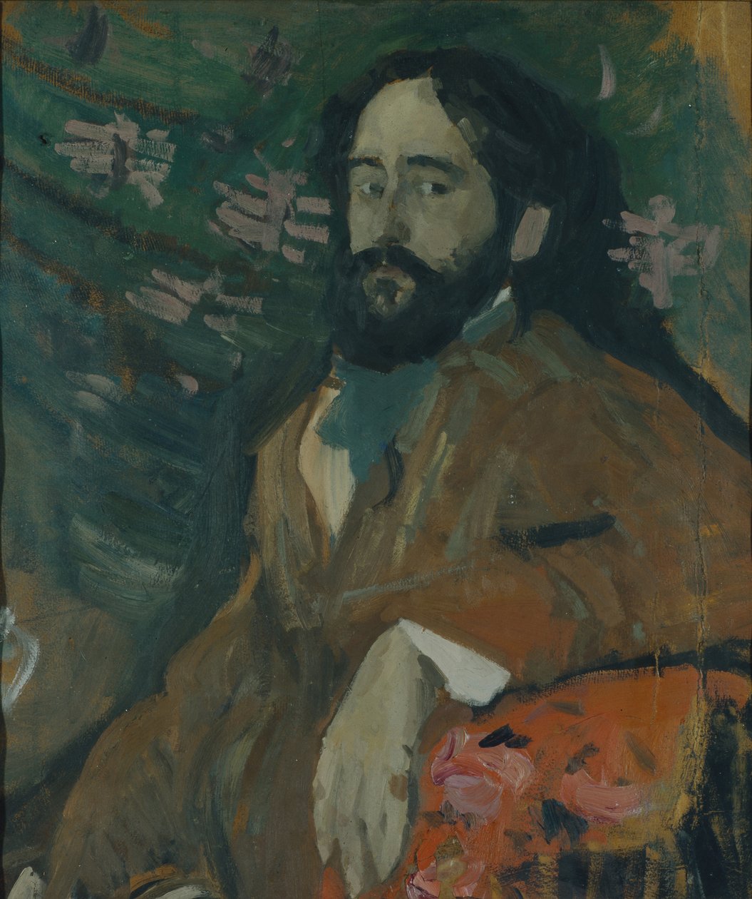 Portrait du peintre Nikolaï Milioti 1874-1962, 1908 - Nikolaj Nikolaevic Sapunov