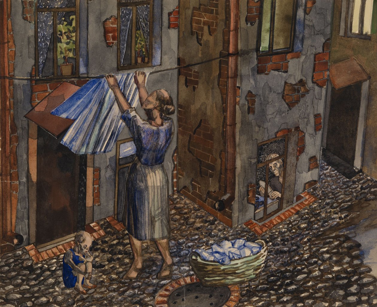 Ancienne Cour, 1930 - Nikolay Ivanovich Evgrafov