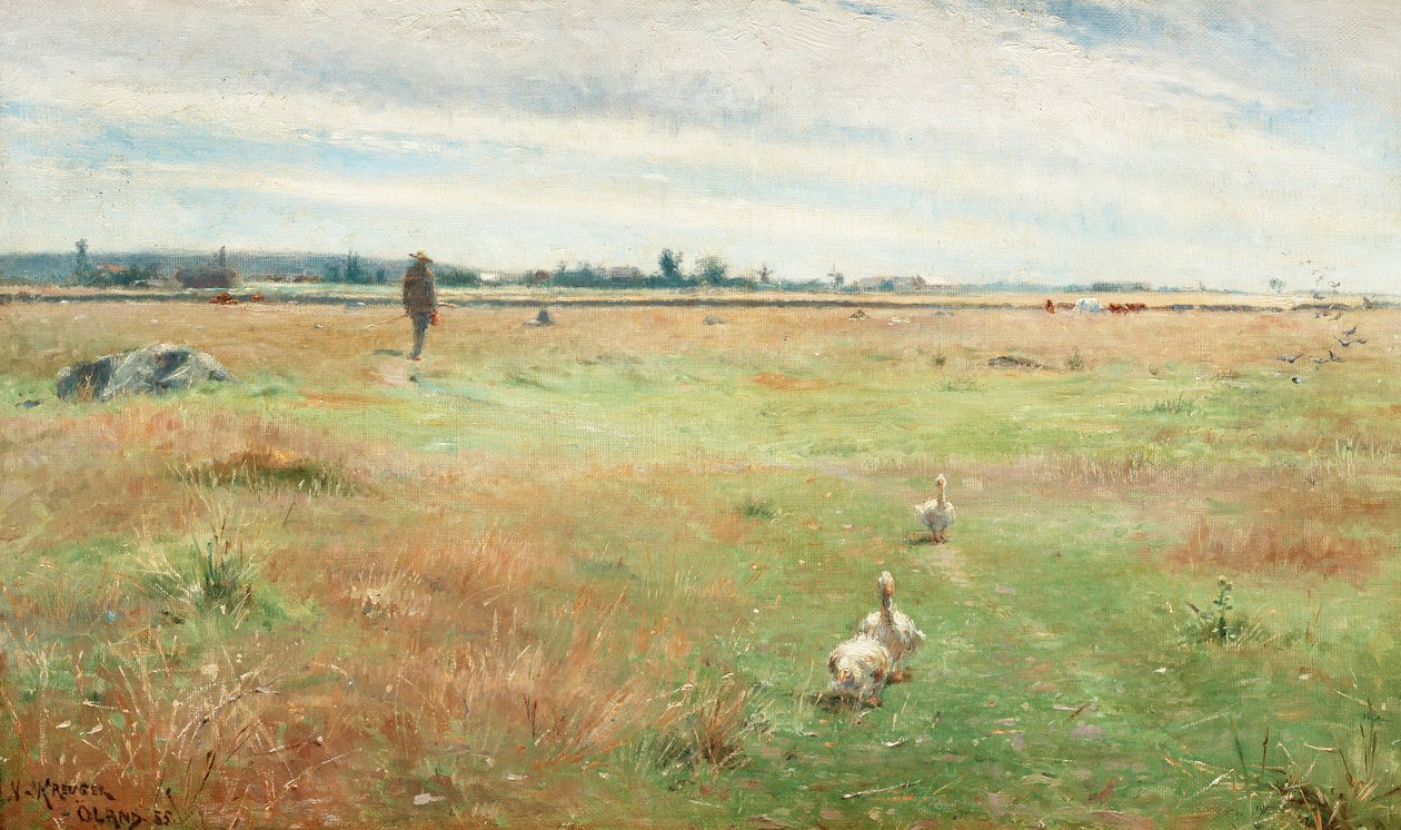Paysage avec gaz, Morbylanga - Nils Kreuger
