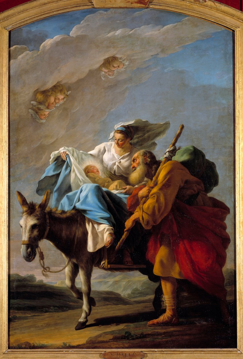 La fuite en Égypte - Noel Halle