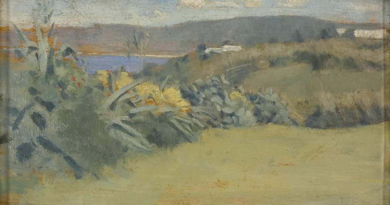Paysage de Tanger, vers 1885 - Norman Garstin