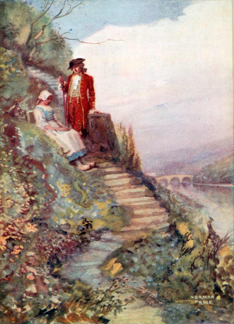 Illustration pour Une journée avec Frédéric Chopin (lithographie couleur) - Norman Mills (after) Price