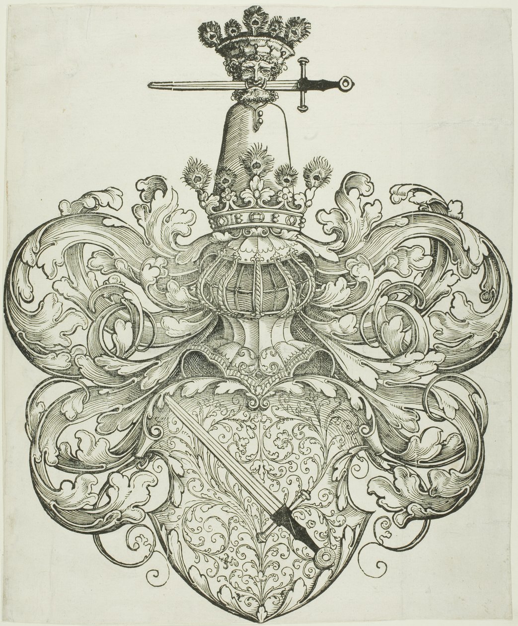 Les armoiries de la famille Kress von Kressenstein - Nuremberg School