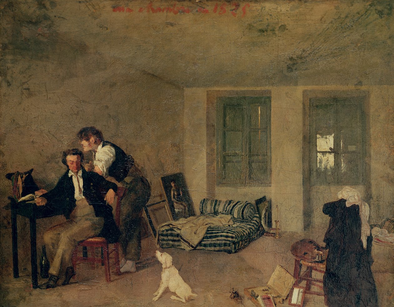 Ma chambre en 1825 - Octave Tassaert