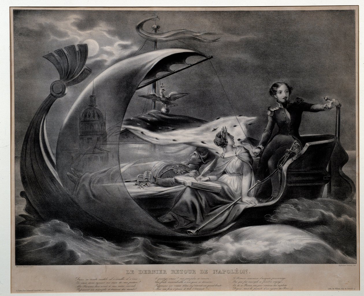 Le dernier retour de Napoléon - Octave Tassaert
