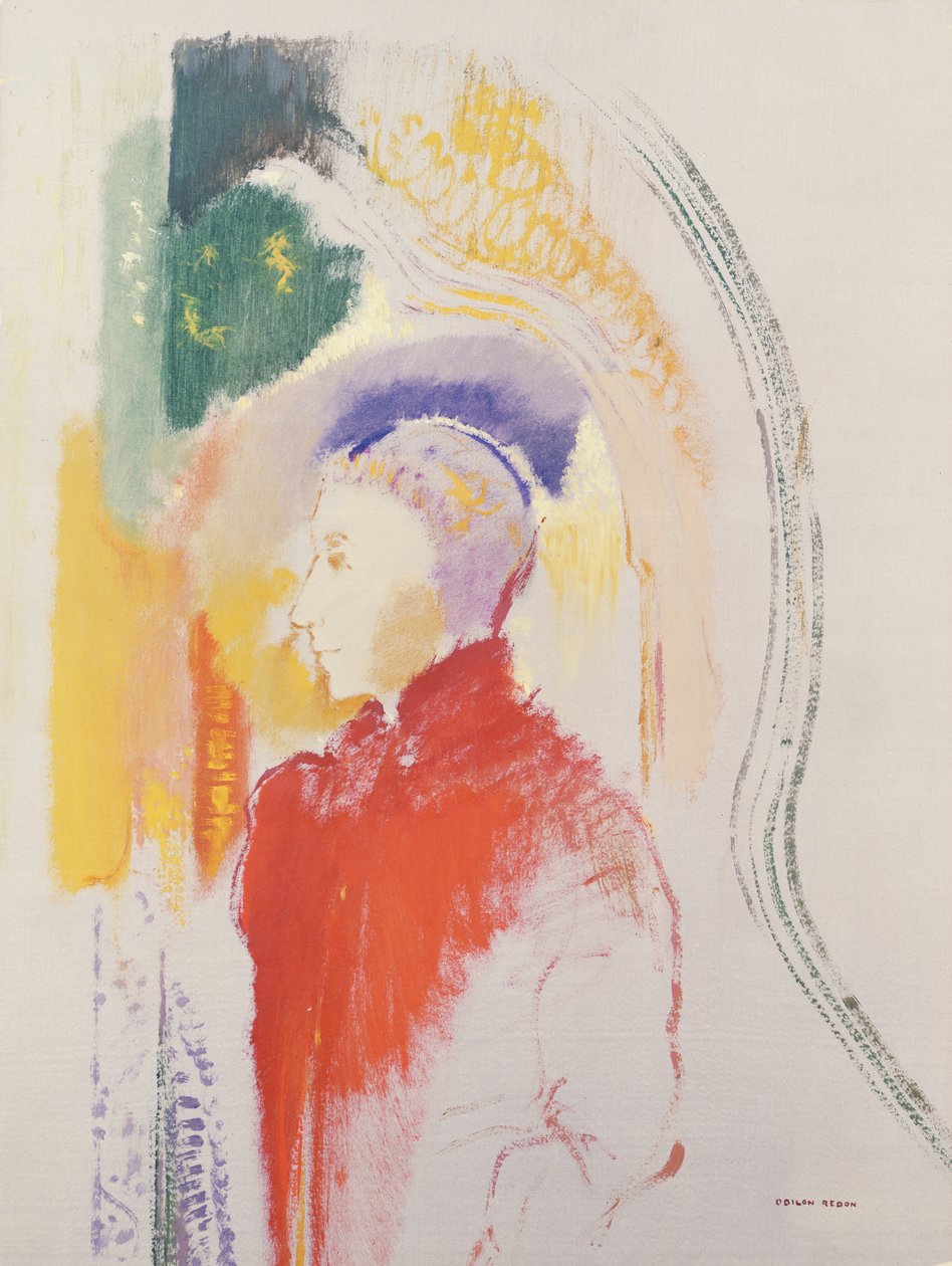 Une figure | Odilon Redon | Estampe d'art