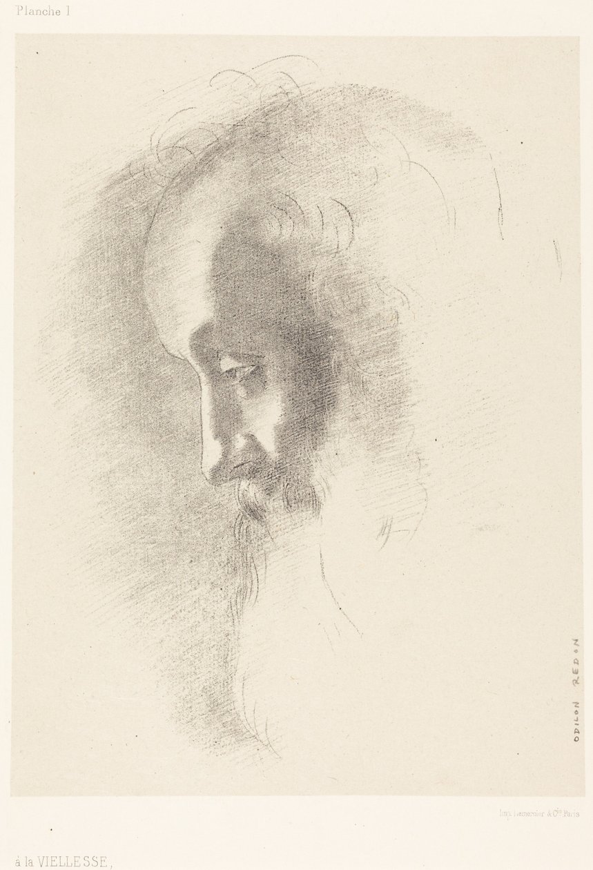 A La Vieillesse (To Old Age) - Odilon Redon