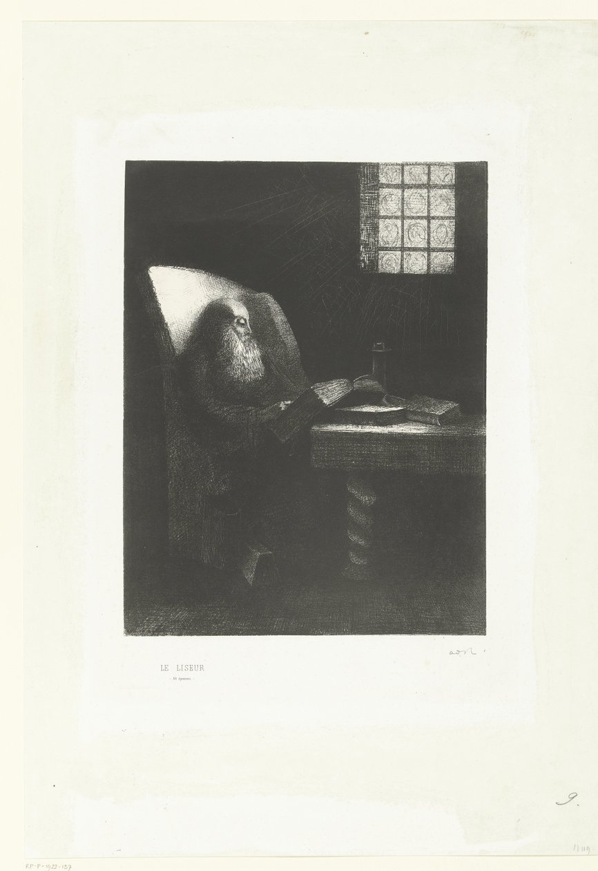 Le Liseur - Odilon Redon