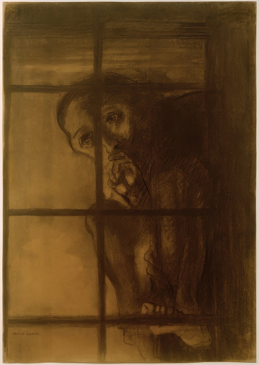 Le prisonnier - Odilon Redon