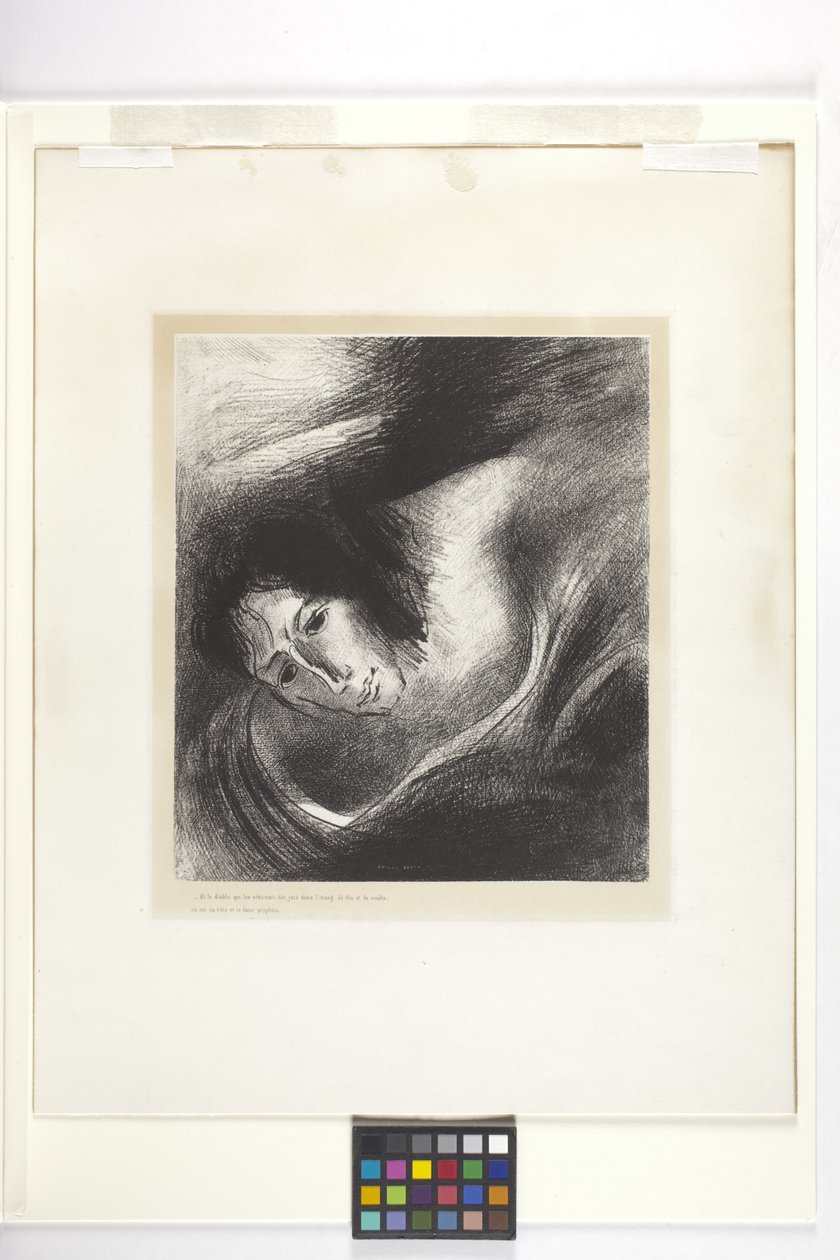 Et le diable qui les séduisait - Odilon Redon