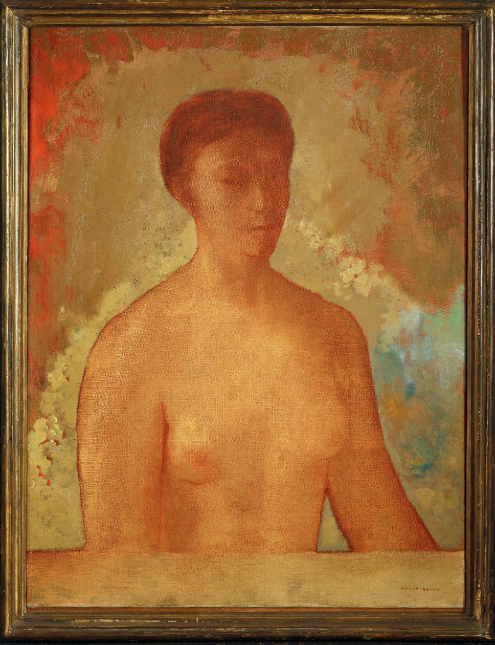 Eve (peinture sur toile) - Odilon Redon