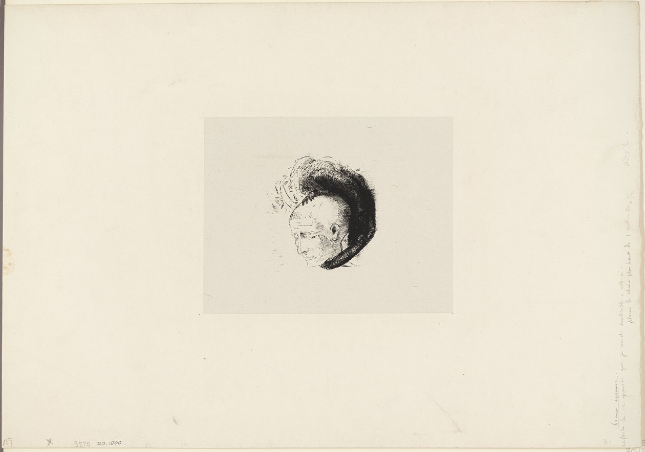 Frontispice pour Le mouvement idéaliste en peinture par André Mellerio - Odilon Redon