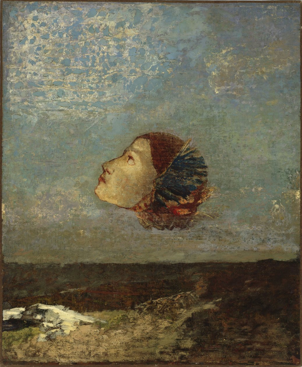 Hommage à Goya - Odilon Redon